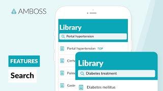 AMBOSS Features: Search