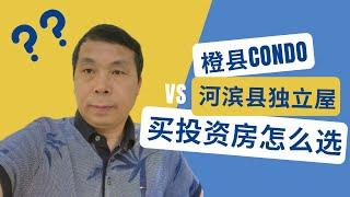 橙县的Condo VS 河滨县的独立屋，买投资房怎么选？租售比和升值如何平衡？橙县房产升值潜力｜河滨县房产升值潜力｜美国房产投资｜加州房产投资｜门尼菲房产投资｜海纳愚夫｜海纳地产｜落基山房屋租赁担保