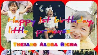 Thejano Alora Richa First Birthday Party    Ek Ajinabee Haseena se Saxophone Melody