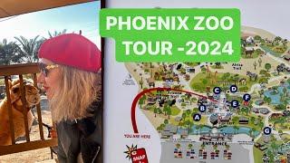 FIRST VISIT TO THE PHOENIX ZOO-2024| FULL ZOO TOUR