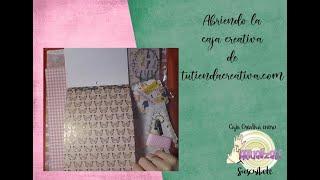 Unboxing Caja Creativa mes de enero