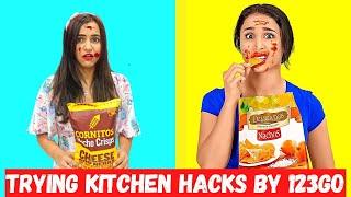 Trying KITCHEN Hacks & Tricks to see if they Work