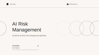 Risk Management Powered by AI #RAW2024