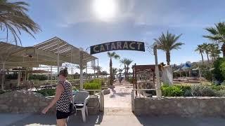 Дорога от отеля"Cataract Resort"4* до пляжа"CATARACT" через отель "Cataract Layalina" #sharmelsheikh