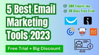 5 Best Email Marketing Tools 2024 {Free Trial + Big Discount}