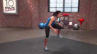 Donkey Kicks- 10 Minute Solutions: High Intensity Interval Training