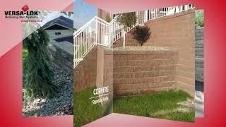 VERSA-LOK Retaining Wall Systems Landscaping Features