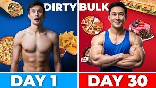 DIRTY BULKING For 30 DAYS |डर्टी बल्किंग के फायदे|