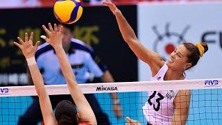 Powerfull spikes by Kelsey Robinson | Best Outside Hitter | World Cup 2019