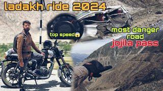 Top Speed Thrills: Hunter 350 in Leh Ladakh//Rider's Dream: Leh Ladakh Bike Trip 2024