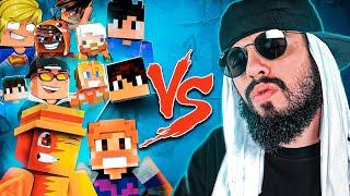 Creative Squad (11 Youtubers) Vs. Mussa - Super Batalha de Youtubers