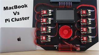 Can My Water Cooled Raspberry Pi Cluster Beat My MacBook?