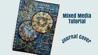 Mixed Media Journal Cover Tutorial- Memory Book or Bucket List Keeper