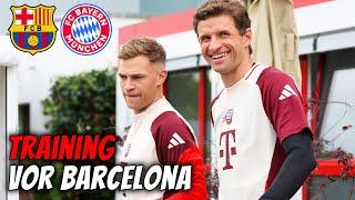 Abschlusstraining vor unserem Duell gegen Barcelona | Champions League