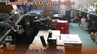 Double Pipe co2 jet Professional Co2 Jet  special Effect Stage Machinemachine