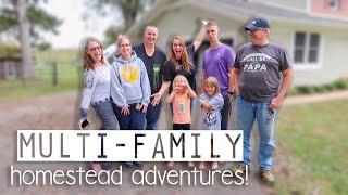 Meet Everyone On Our Large MULTI FAMILY Homestead! | Seed To Table Farms Channel Trailer