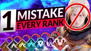 1 BRUTAL MISTAKE for EVERY RANK in Season 17 - BEST Tips to RANK UP - Apex Legends Guide