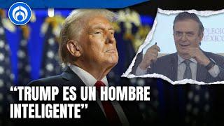 Marcelo Ebrard responde a Trump: "México no es patio trasero de EU"