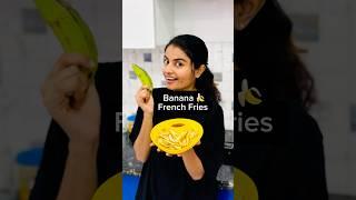 Banana French Fries  |#shorts #cooking