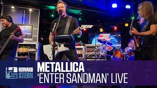 Metallica “Enter Sandman” on the Howard Stern Show