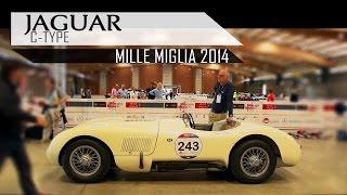 JAGUAR C-TYPE - Mille Miglia in top gear | ex Stirling Moss C Type | Brian Johnson AC/DC | SCC TV