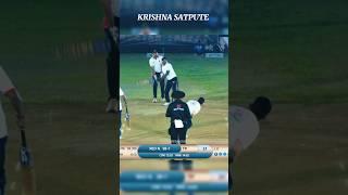 !! Krishna Satpute Sir !! Helicopter Shot  !! #cricket #batting #battingstyle #helicopter #youtube