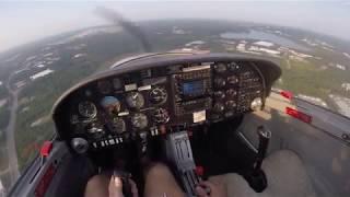 Flying the DA20 from JNX to RDU with ATC audio