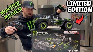 Monster Energy & Traxxas Sent Me This RC Truck to Bash – Backyard Chaos!