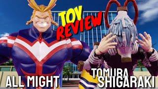 MCFARLANE TOYS MY HERO ACADEMIA ALL MIGHT & SHIGARAKI FIGURE REVIEW