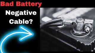 Bad Car Negative Battery Cable Symptoms (7 Terminal Failure Signs)