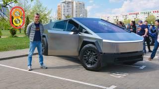 Обзор Tesla Cybertruck — ПРИЕХАЛ!