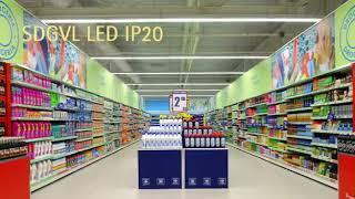 SDT LED – universal light run system for economic commercial lighting