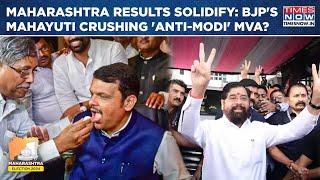 Maharashtra Results: BJP, Mahayuti Crushing 'Anti Modi' MVA? Congress, Thackeray, Sharad Pawar Fail?