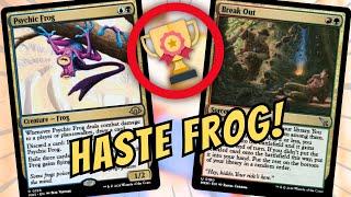 Undefeated! HASTE Frog is SUPER Sick! 5-0 Trophy! Modern | MTGO