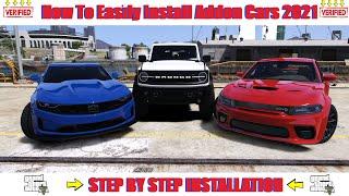 How To Easily Install Addon Cars (2021) GTA 5 MODS | #GTA5 #GTAV