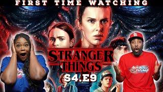 Stranger Things (S4:E9) | *First Time Watching* | TV Series Reaction | Asia and BJ