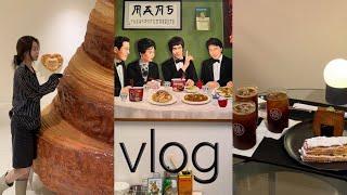 vlog 가로수길 브이로그•모던 아시아 누들서비스•논픽션•나이스웨더•누데이크•혼밥하기