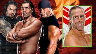 Roman Reigns Great Khali & Hollywood Hogan Vs HBK WWE 2K24 #13