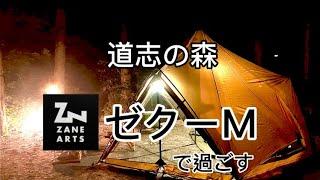 道志の森　その四　分厚いステーキ食らう　明るいランタンで快適虫コナーズ　＃ゼインアーツ　＃ゼクーＭ　#道志の森キャンプ場 　＃ANOBA