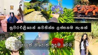 ලස්සන මල් ගොඩාක් මැද්දෙ අපි | travel vlog Sri Lanka #trending #srilanka