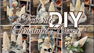 DIY Christmas Decorations | Thrift Flips | Vintage | Primitive Country Christmas