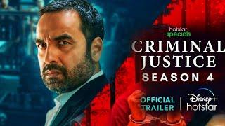 Criminal Justice Season 4 Trailer | Criminal Justice 4 release date | Criminal justice new season