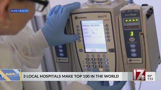 Duke University Hospital one of the best in the U.S., according to Newsweek; UNC hospitals also on l