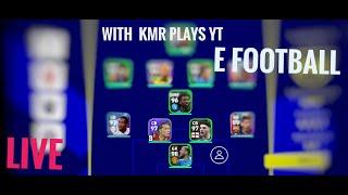 Playing eFootball PES  KMR PLAYS YT IS LIVE NOW !   #efootball  #efootballpes2023  #messi #transfer