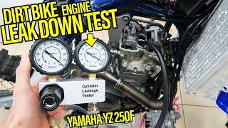 How to Perform Leak Down Test on DirtBike Engine - Yamaha YZ 250F