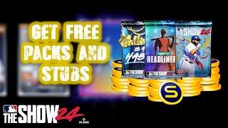 How To Get FREE PACKS IN MLB THE SHOW 24