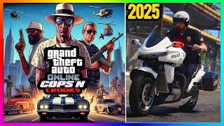GTA 5 NEW SUMMER DLC 2025, Police Outfits, COPS N CROOKS, Leaks, GTA 6 Trailer 2 (GTA Online Update)