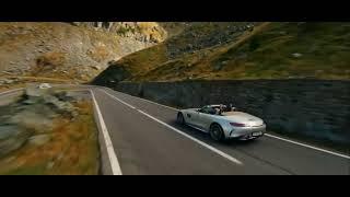 Chasing this beautiful car on the best road from Romania | Transfagarasan | Romania | Mercedes AMG |