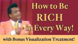 How to Be Rich in Every Way (with bonus Visualization Treatment)