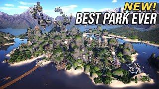 The new BEST Theme Park of ALL TIME!: Floating Islands Mega Park!